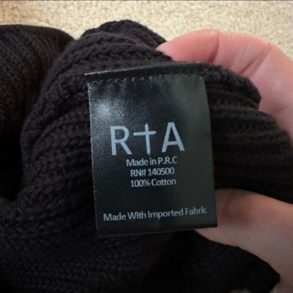 RtA Langley Mock Neck Sweater - Picture 6 of 6